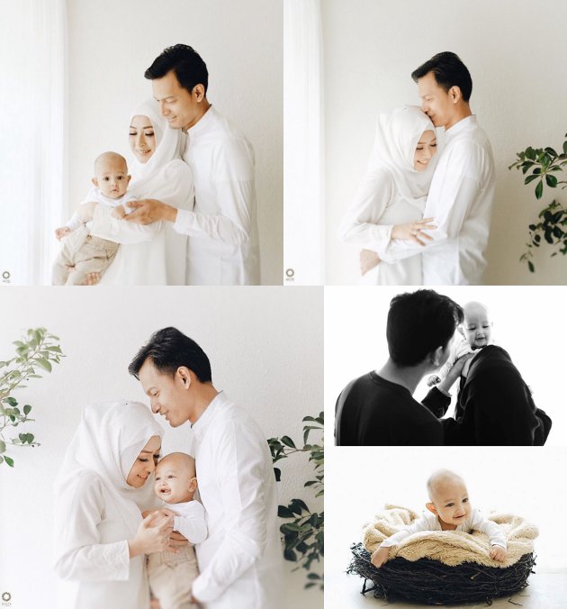 Fedi Nuril Pemotretan Bareng istri dan Anak