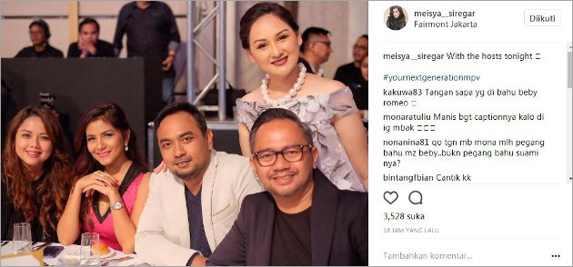 Bikin Merinding Penampakan Tangan di Foto Bebi Romeo Bikin Merinding Penampakan Tangan di Foto Bebi Romeo