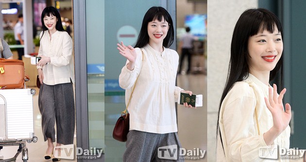 Sulli Pulang dari Swiss