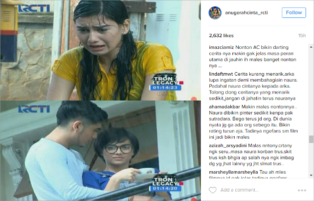 'Anugerah Cinta' Dikritik