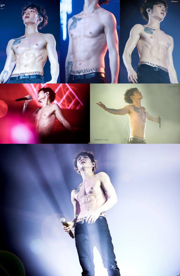 Penuhi Janji, Changsub Akhirnya Pamer Abs Seksi di Konser Solo BTOB