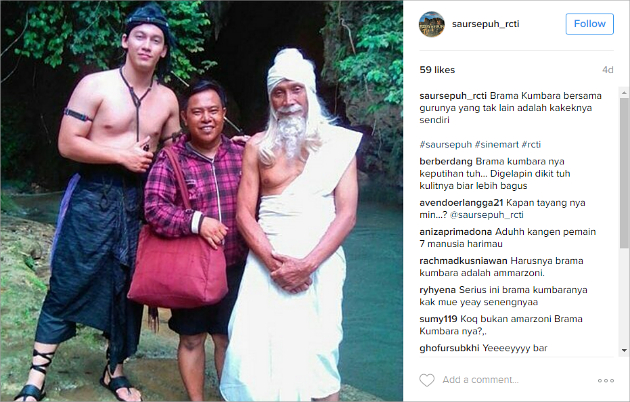 Peran Muel di 'Saru Sepuh'