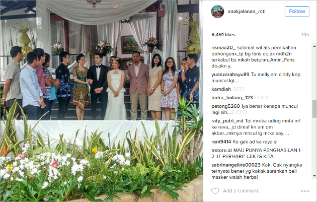 Boy dan Reva Nikah di 'Anak Jalanan'