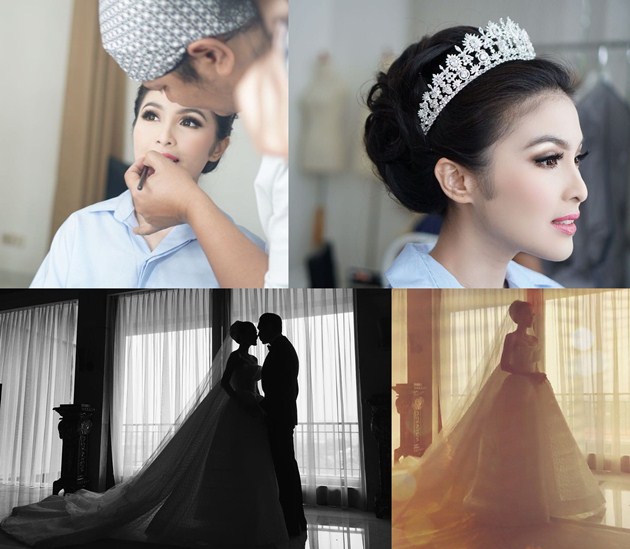 Jelang Pernikahan, Cantiknya Penampilan Sandra Dewi Berhias Mahkota