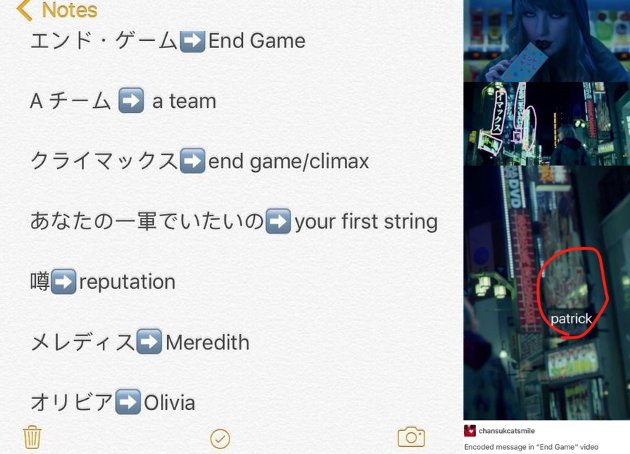 arti tokyo billboard video end game