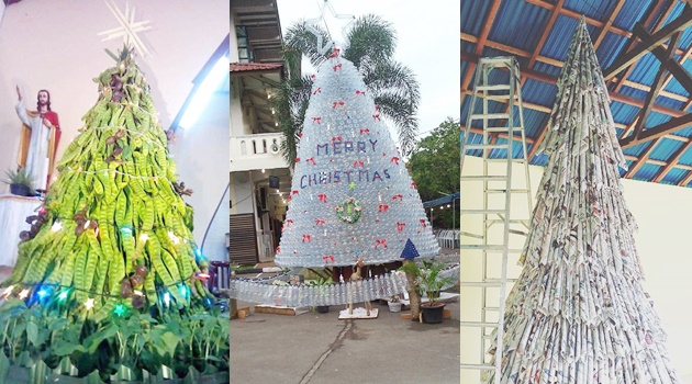 Tak Kalah Kreatif Pohon Natal  di Indonesia Ini Dibuat 