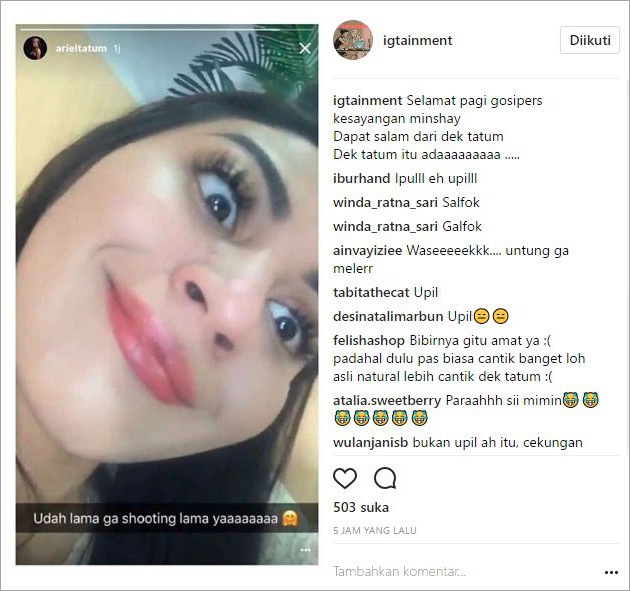 Ariel tatum Punya Banyak Upil?