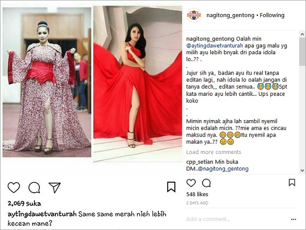 Ayu vs Nagita