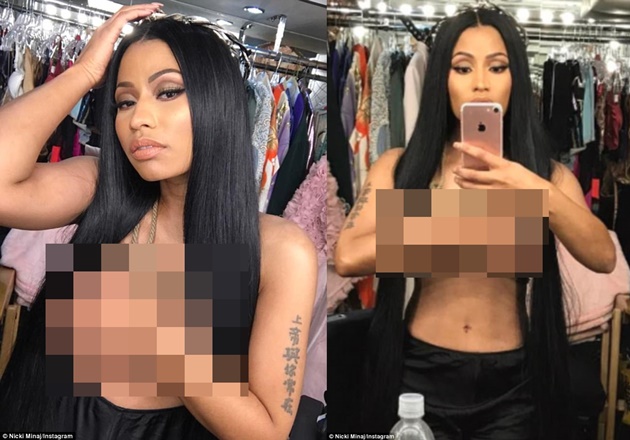 Pose Tak Senonoh Nicki Minaj