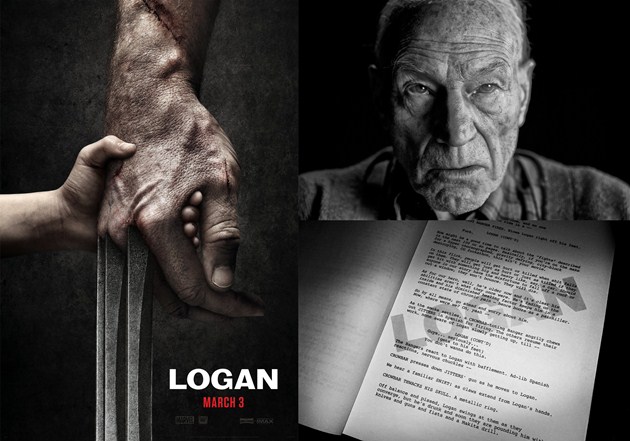 Poster Film 'Logan'-Naskah-Profesor X