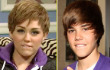 Video: Miley Cyrus Tirukan Gaya Justin Bieber di 'Saturday Night Live'