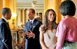 Foto: Pangeran William Dan Kate Middleton Sambut Presiden Barack Obama di Buckingham Palace