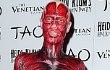 Heidi Klum Ubah Wujud Jadi Boneka Peraga Anatomi Tubuh di Pesta Halloween