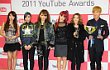 2NE1 dan HyunA Raih Penghargaan 'YouTube Kpop Awards 2011'