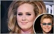 Adele Sempat Mengira Elton John Penelepon Usil