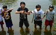 Coboy Junior Syuting Reality Show di Empang Sumatera