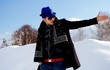Foto Wooyoung dan Jun.K Main Salju di Sapporo