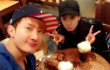 Victoria f(x) dan Zhou Mi SuJu-M Nikmati Makan Berdua di Kafe