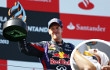 Sebastian Vettel Jawara, Kameraman Kena Hantam Roda di GP Jerman 2013