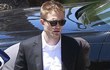 Robert Pattinson Syuting 'Map to the Stars' di Stasiun Kereta