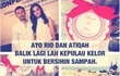 Heboh Foto Sampah di Pulau Kelor, Atiqah Klarifikasi di Twitter