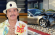 Carlos Santana Tabrak Dua Mobil Gara-Gara Ngantuk
