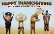 Fergie dan Josh Ucapkan Thanksgiving Lewat Kartu Ucapan Lucu