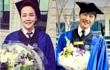 Jang Geun Suk dan Jung Il Woo Ceria Hadiri Upacara Wisuda
