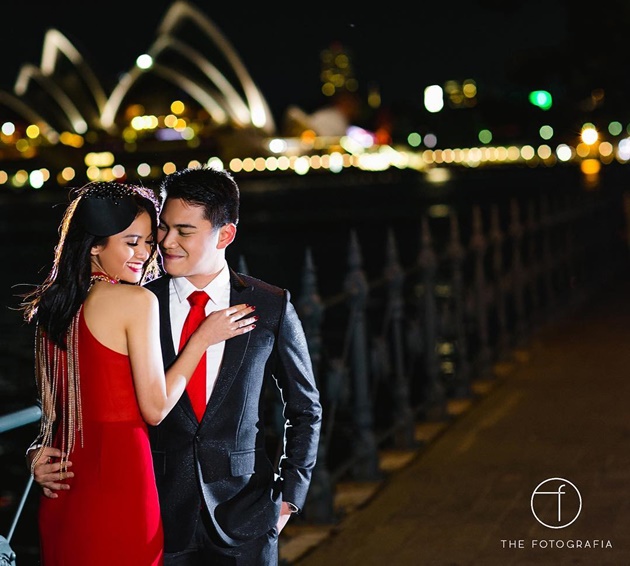Foto Pre-wedding Acha dan Vicky