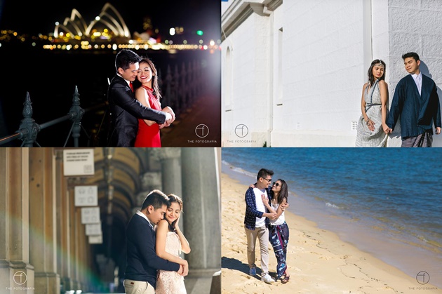 Foto Pre-wedding Acha dan Vicky