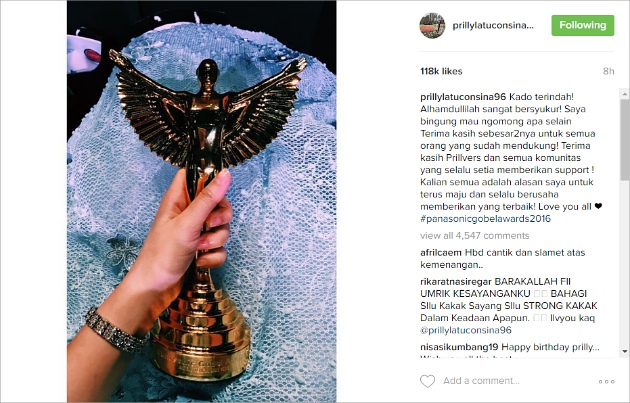 Prilly Menang PGA