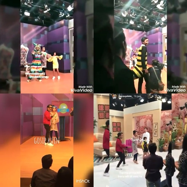 Nyanyi hingga Nggosip, Ayu Ting Ting-Ruben Onsu Pandu Acara Baru 'Sik Asik' MNCTV