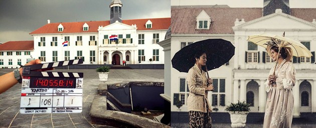 Dian Sastro Syuting 'Kartini' Hari Pertama