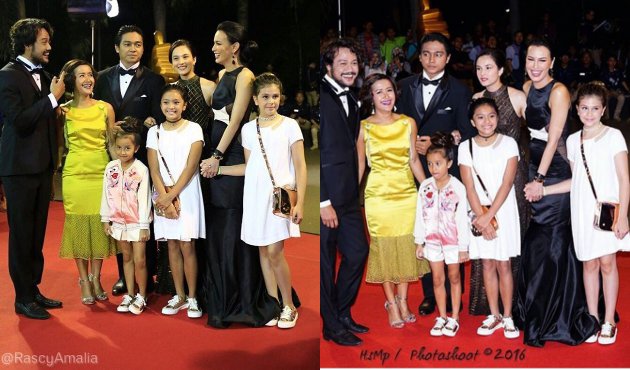 Putri Ariel dan Anak Sophia Latjuba Kompak Kembaran Penampilan