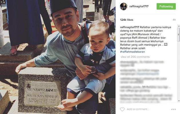 Bikin Haru Raffi Ahmad  Nangis Ajak Rafathar Pertama ke 