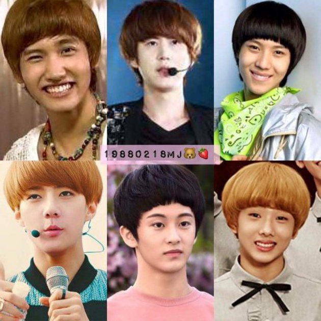 Rambut Maknae SM