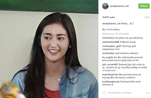 Ranty Maria Ikuti Ammar Zoni Gabung 'Anak Jalanan'?