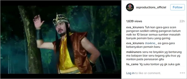 Rating 'Pangeran 2' Makin Anjlok