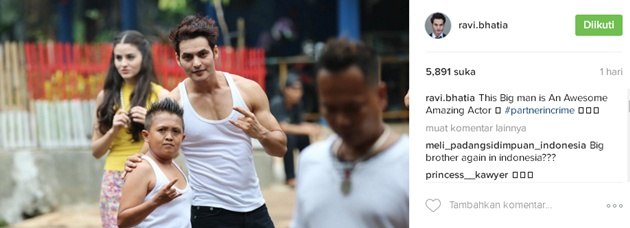 Ravi Bhatia Berotot Syuting 'Putri Duyung