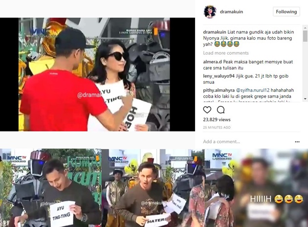 Nagita Jijik Pegang Kertas Bertuliskan Nama Ayu Ting Ting?