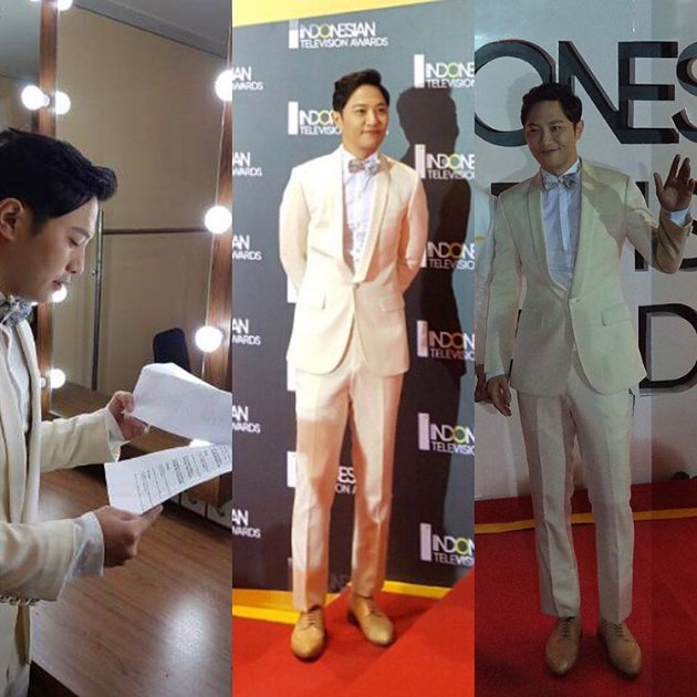 Jin Go di red carpet dan backstage ITA 2016