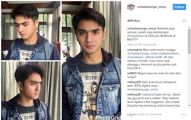 Ikut Gabung 'Cinta dari Surga', Ricky Harun Jadi Antagonis?