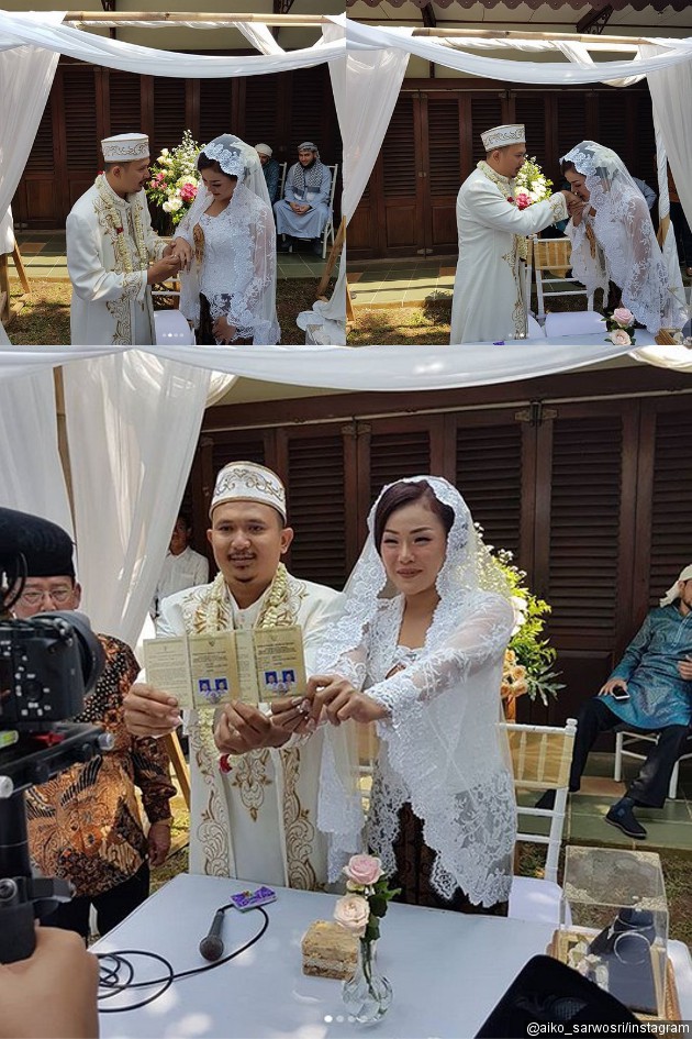 Selamat, Chef Aiko Akhirnya Resmi Jadi Nyonya Saugi Balfas