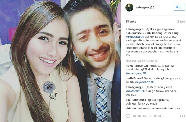 Selfie Ayu Ting Ting Diedit
