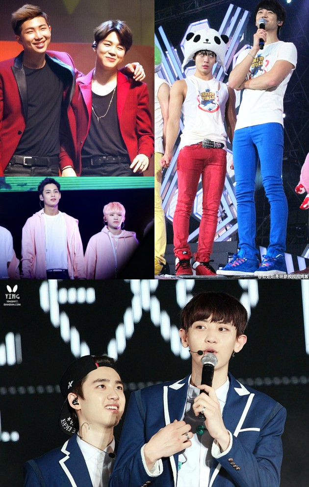 Selisih Belasan Cm, Unyunya Perbedaan Tinggi Badan D.O.-Chanyeol cs Ini
