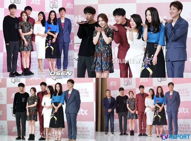 Serasinya Song Ji Hyo-Lee Sung Gyun cs di Jumpa Pers 'My Wife is Cheating'