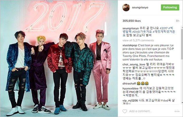 Kangen T.O.P, Seungri Posting Foto Ini di Hari Valentine