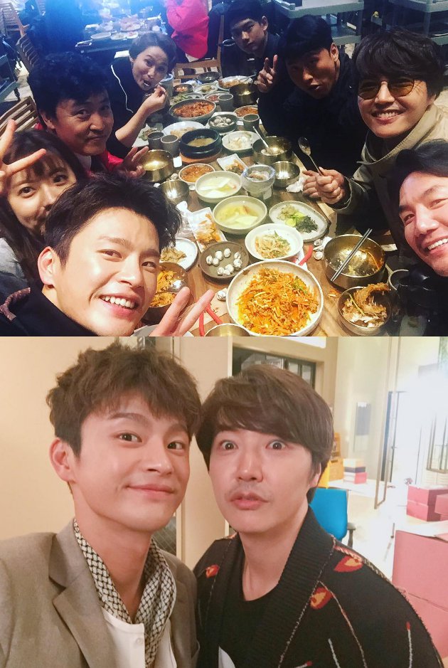 Seo In Guk Cs Makan-Makan Rayakan 'Shopping King Louis'