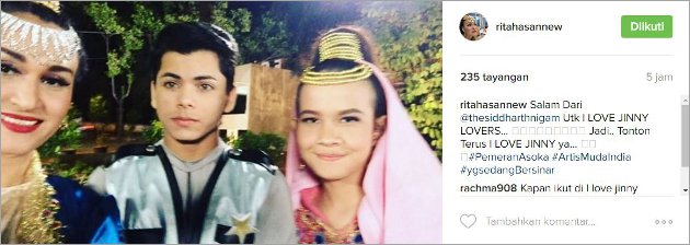 Siddharth Nigam Muncul di 'Jinny Oh Jinny'