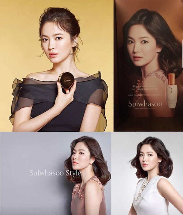Awas Kesengsem Lihat Foto Terbaru Song Hye Kyo Jadi Model Iklan Kosmetik Ini
